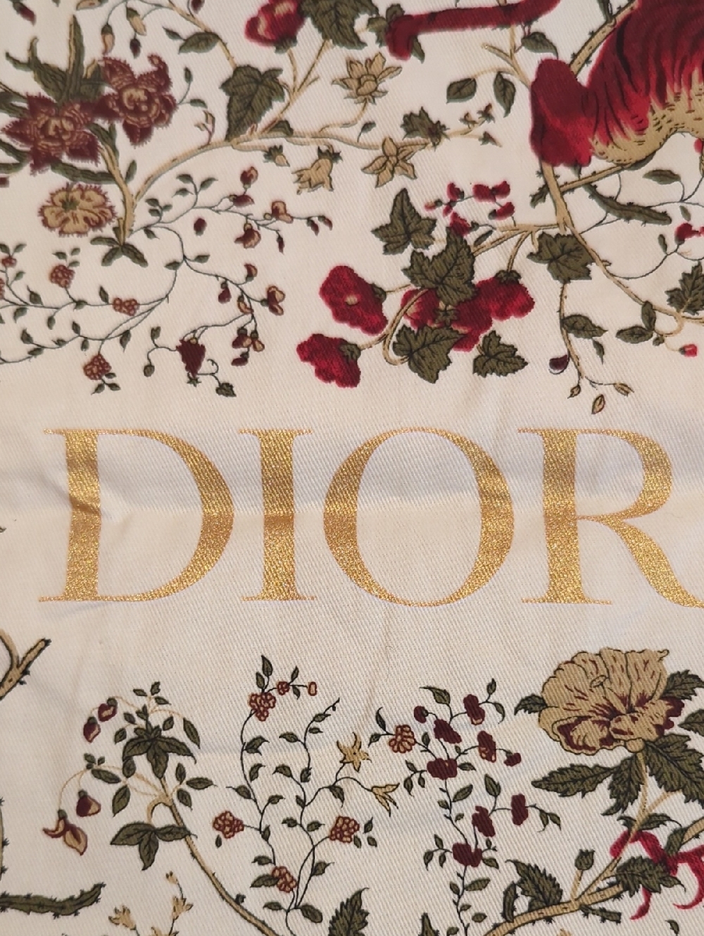 Christian Dior Limited Edition Lunar New Year Red Tiger 2023 Tote Bag - Picture 5 of 9